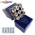 Metal Stamping Kit Steel Die Letter Number Punch Tool Set