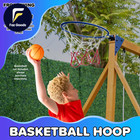 Outdoor Wooden Swing Set Kids Backyard Playground Playset Playhouse Play Slide