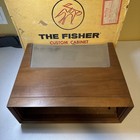 Fisher 400 500c 800c  Tube  Receiver Original Wood Case Cabinet Model 30 - U