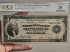 1918  1 Federal Reserve Bank Of Cleveland Fr 718 Pcgs Vf20