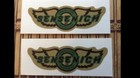 Sensenich  Aircraft Propeller Decals Set Of 2 