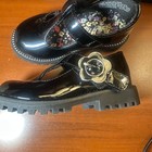 Self Esteem Girls  Black Patent Leather Mary Jane Shoes