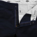Dickies Work Pants Mens 34x30 Loose Fit Double Knee Navy Blue Trousers 85283