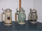 3 Vintage Avon Steins