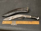 Vintage India Gurkha Kukri Knife Sheath Shiny Polished Blade W  Small Tiny Blade