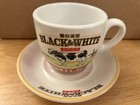 Hong Kong Style Milk Tea Cup Mug Black And White Ceramic