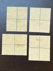 Hungary Collection Of Blocks Of 4 Used 3f712