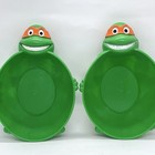 Vintage 1990 Mirage Studios Teenage Mutant Ninja Turtles Tmnt 2 Cereal Bowls