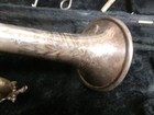 King Liberty Trumpet king H n silver Finsh With Case   Mouth Piece Nice Patina
