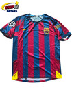 Vintage 2005 2006 Fc Barcelona Ronaldinho  10 Cl Final Retro Jersey