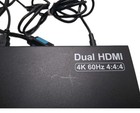 Tesmart Dual Monitors Hdmi Kvm Switch 4k 60hz 4 4 4 Free Shipping