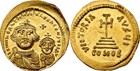 Byzantine Gold Solidus - Heraclius heraclius Constantine - Ngc Ms 5 5  4 5