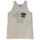 Vintage 90s Hard Rock Cafe Jamaica Tank Top Sleeveless Shirt Size Large White