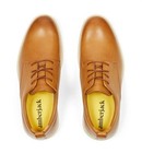 Amberjack Original Men s Dress Shoes 12m Honey Cream Leather Lace-up Oxford Nib