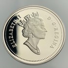2003 Proof Canada 5 Cents Nickel Uncirculated Coin Silver From Set Kk304