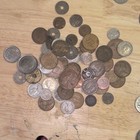 Mixed World Coin Lot - Assorted Unsorted Coins  Circulated 1974 Uncertified