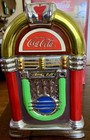 Vintage Coca-cola Jukebox Cookie Jar Gibson 2002 Rock N Roll W  Box Ceramic