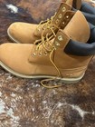 Timberland 10061024 Men s Premium 6  Waterproof Boots - Wheat Nubuck  Size 12 M