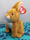 Ty Beanie Baby  fields  Rabbit Plush 6  Tan
