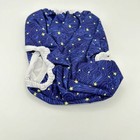 Baby Diaper Cover Adjustable Snap Stars At Night Print One Size