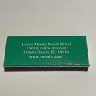 Vintage Emeril   s Miami Beach Matchbook Unstruck Chef Emeril Lagasse Restaurant