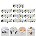 Wedding Dining Table Flower Centerpiece Floral Arrangement 10 Pieces White Roses