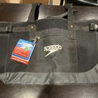 Speedo Ventilator Tote 40l Black Swimming Equipment Gear Bag Mpn 7520128