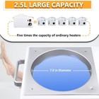 5 5lbs Professional Wax Warmer For Hair Removal With 0-120c Temperature Control