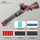 37 8  Double-barrel Shotgun Foam Blaster With Soft Bullets Best Gift For Boys