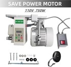 Servo Motor Sewing Machine Ac110v  750w 1hp Industrial Brushless Sewing Machine 