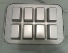 Usa Pan Mini Loaf Pan 8 Well Heavy Gauge Aluminized Steel Non-stick Free Ship 