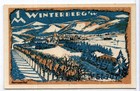 1921 Germany Winterberg Notgeld 1 Mark Note  ng733 