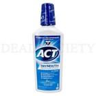 Act Dry Mouth Fluoride Mouthwash Alcohol Free Soothing Mint 18oz Lot Of 3