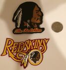  2  Washington Redskins Vintage Embroidered Iron On Patches Nice  