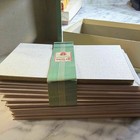 Vintage Hytone Linen Correspondence Cards Box Mid-century Stationery