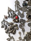 Bulk 1 Pound Tribal Findings Vintage Kuchi Turkmen Waziri Components  18026 