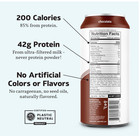 Ultra Protein Chocolate Shake  42g Protein  2g Sugar  15 Fl Oz  Pack Of 12