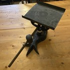 Antique Fairbanks Crows Foot Cast Iron Brass Usps Dept Counter Postal Scale 4lb