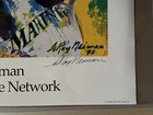 Griffey Jr Leroy Newman Lithograph Fine Print Autographed By Artist  23    X 30   