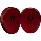 Title Boxing Blood Red Leather Punch Mitts