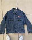 Vintage Rolling Stones 1989 Steel Wheels Tour Jean Jacket Size L Great Condition