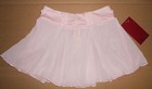 Mirella Dance Ballet Lace Trim Flutter Hem Skirt Pink Girls 8 10 Ms82c