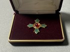 Japanese Traffic Safety Award Green Cross Bronze Award Pin No Incident