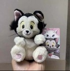 Disney Pinocchio Figaro Mascot Holder Keyring Plush Toy  Cat
