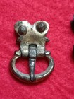 Rare Authentic 14th Century Medieval Bronze Lot     Buckles  Mounts   Gold Gilt   