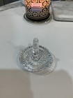 Waterford Crystal Ring Holder Trinket Dish  Pristine Condition
