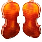 Handmade 1 2 Violin Outfit   one Piece Back european Tonewood rich Tone case bow
