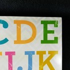Alphabet Colorful Baby Toddlers Room Nursery Decor Plaque About Face Designs New