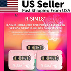 R-sim18  Rsim 18  Nano Unlock Card For Iphone 14 Plus 13 12 11 Pro Max Xr Ios 16