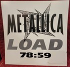 Metallica Signed 12 Inch Promo Flat Load  4 Members   Original  Vintage  Great G